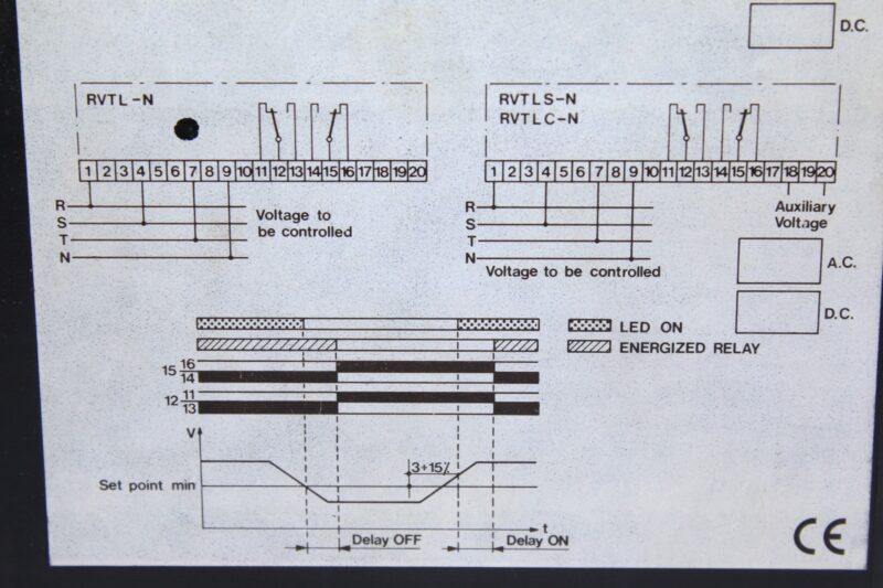LOVATO 31RVTLN 380 VOLTAGE MONITORING RELAY (380 V) - Image 4