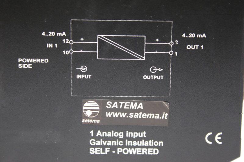 SATEMA CZ110 ANALOG INPUT - Image 2