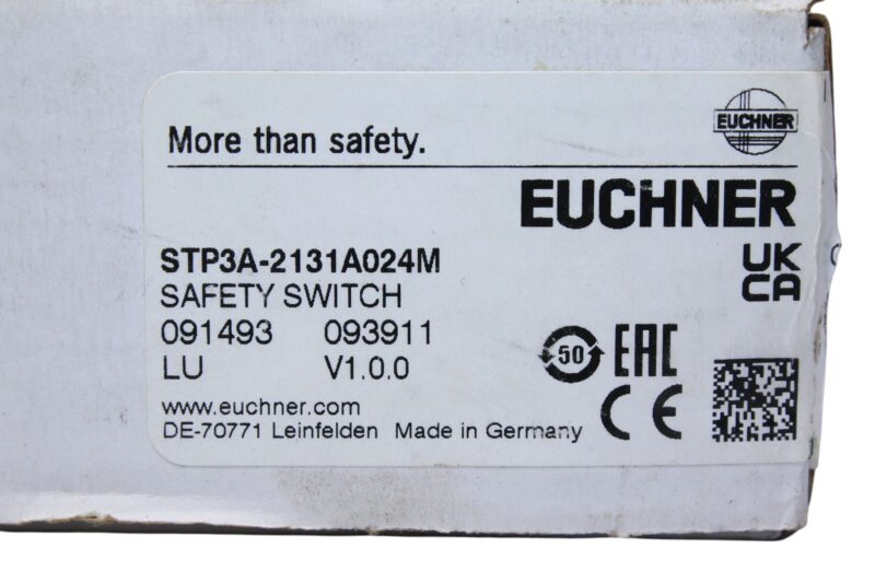 EUCHNER STP3A-2131A024M SAFETY SWITCH 091493 - Image 7