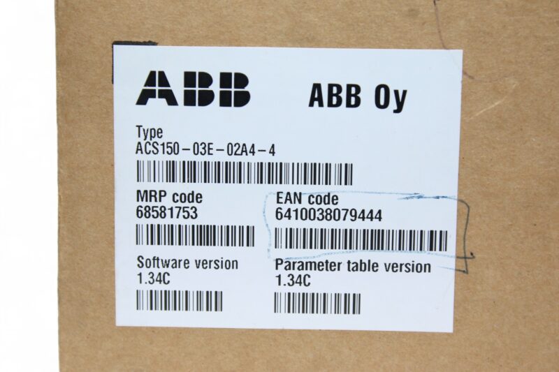 ABB ACS150-03E-02A4-4 FREQUENCY INVERTER - Image 7