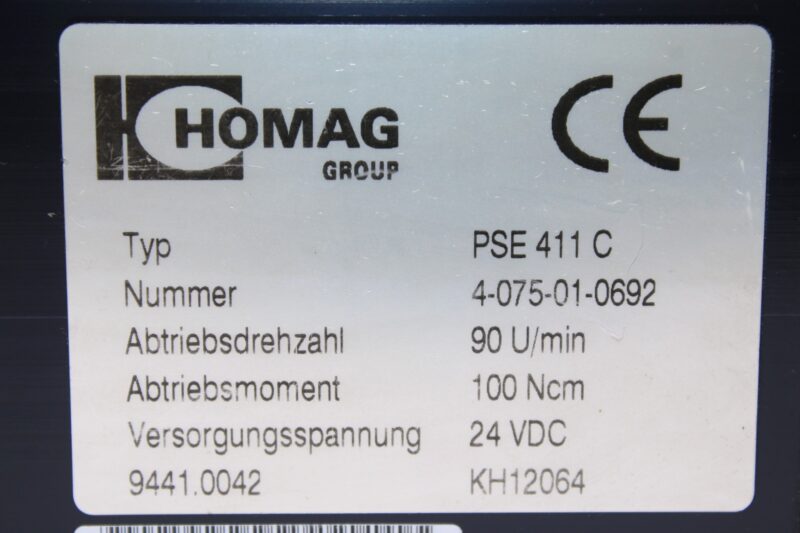 HOMAG PSE411C VALVE POSITIONAL UNIT 4-075-01-0692 - Image 2