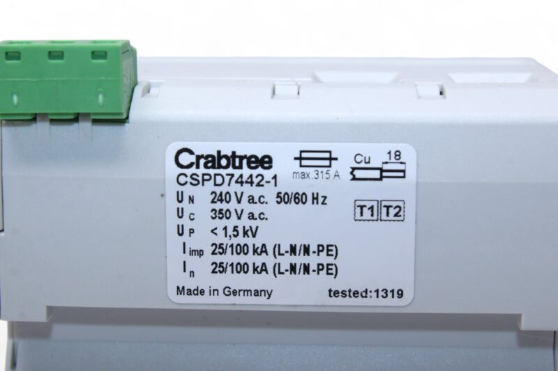 CRABTREE CSPD7442-1 SURGE PROTECTION DEVICE - Image 6