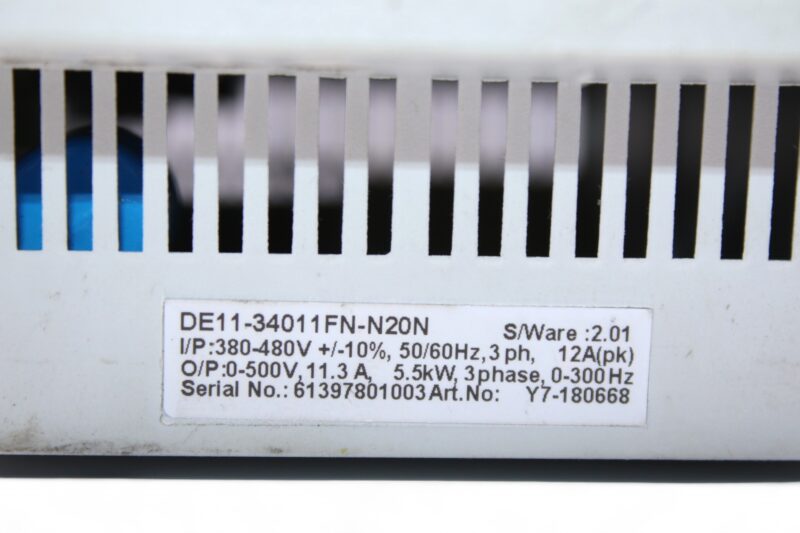 EATON DE11-34011FN-N20N VARIABLE SPEED STARTER 180668 - Image 3