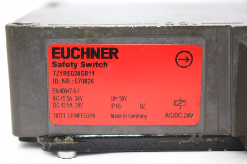 EUCHNER TZ1RE024SR11 SAFETY SWITCH 070826 - Image 2