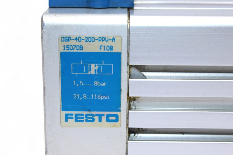 FESTO DGP-40-200-PPV-A LINEAR DRIVE 150709 - Image 2