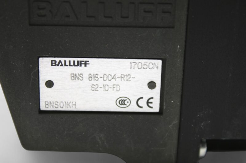 BALLUFF BNS 819-D04-R12-62-10-FD LIMIT SWITCH BNS01KH - Image 2