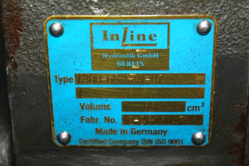 HAWE V30B-66 RKN-07 AXIAL PISTON VARIABLE PUMP - Image 2