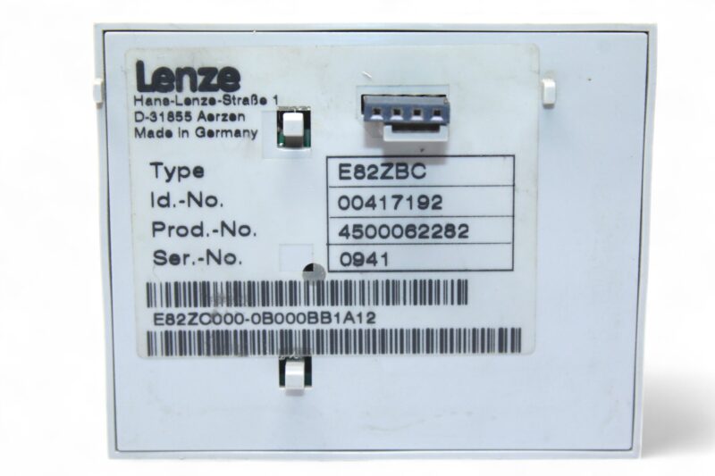 LENZE E82ZBC PROGRAMMING KEYPAD - Image 2