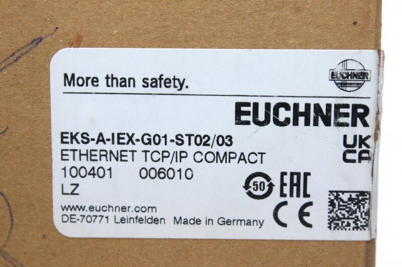 EUCHNER EKS-A-IEX-G01-ST02/03 ELECTRONIC-KEY ADAPTER WITH ETHERNET 100401 - Image 2