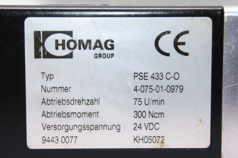HOMAG PSE433C-O VALVE POSITIONAL UNIT 4-075-01-0979 - Image 2