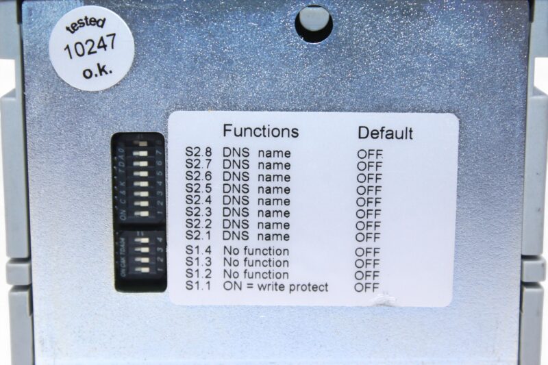 EUCHNER EKS-A-IEX-G01-ST02/03 ELECTRONIC-KEY ADAPTER WITH ETHERNET 100401 - Image 7