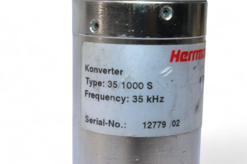 HERRMANN 35/1000 S ULTRASONIC CONVERTER 35Khz - Image 2
