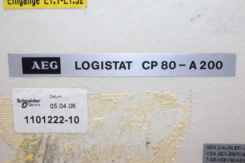 AEG CP80-A200 CONTROL SYSTEM - Image 2