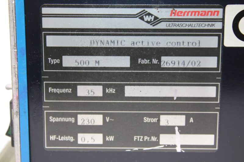 HERRMANN 500 M DYNAMIC DIGITAL CONTROL 35Khz - Image 2