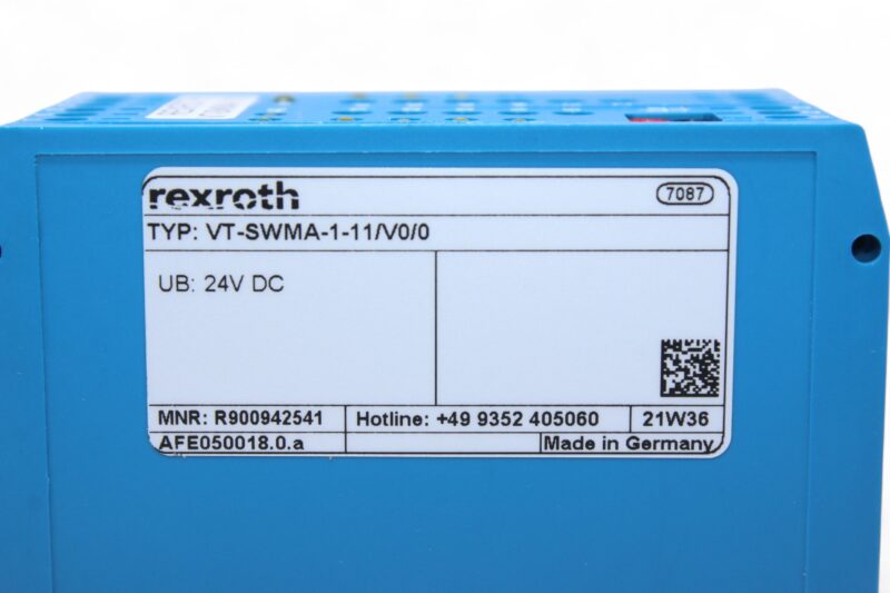 REXROTH R900942541 SIGNAL CONVERTER VT-SWMA-1-11/V0/0 - Image 3