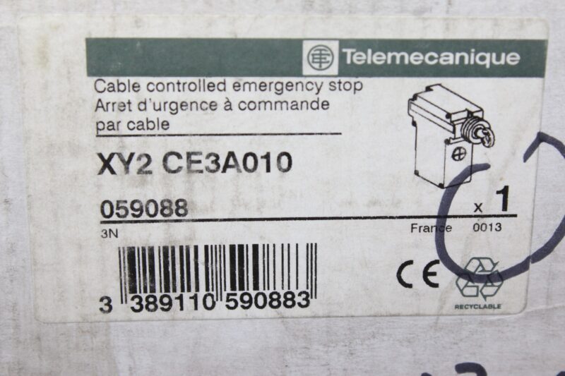TELEMECANIQUE XY2CE3A010 EMERGENCY STOP ROPE PULL SWITCH - Image 7