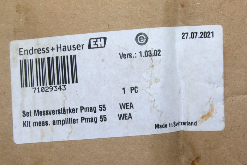 Endress+Hauser 71029343 KIT MEASURING AMPLIFIER - Image 6