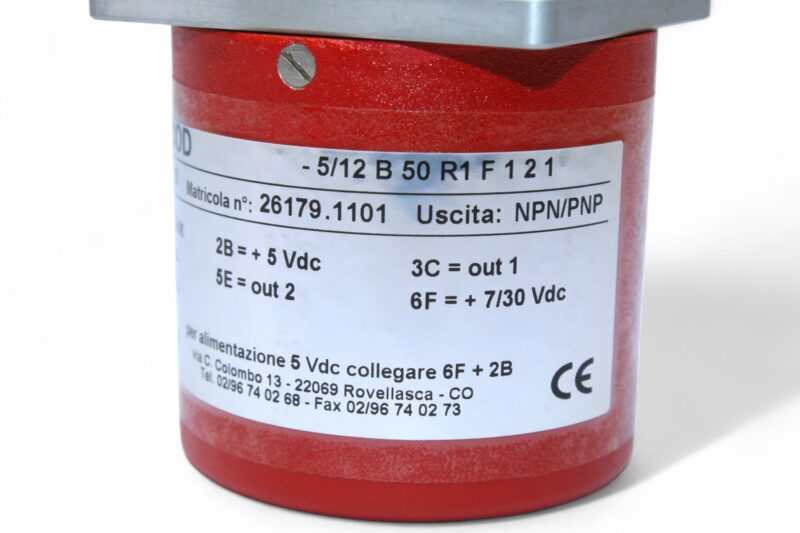 MEDIOCOD 5/12 B 50 R1 F 121 INCREMENTAL ENCODER 26179-1101 - Image 4
