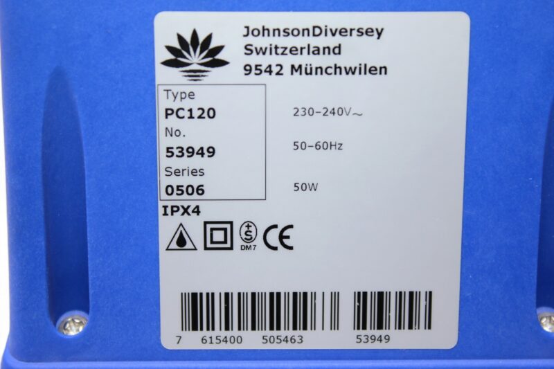 JOHNSON DIVERSEY PC 120 DOSING PUMP - Image 4