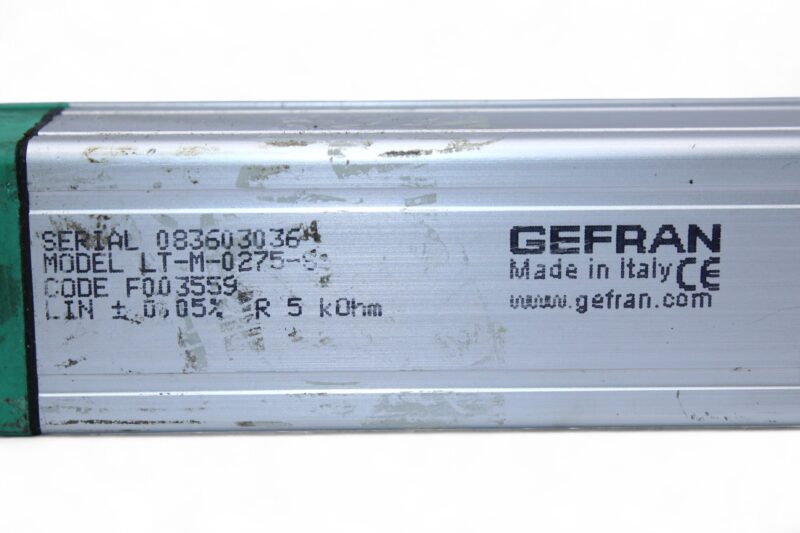 GEFRAN F003559 LINEAR POSITION TRANSDUCER LT-M-0275-S - Image 2