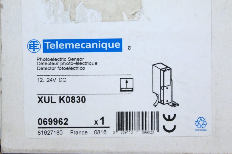 TELEMECANIQUE XUL K0830 PHOTOELECTRIC SENSOR - Image 4