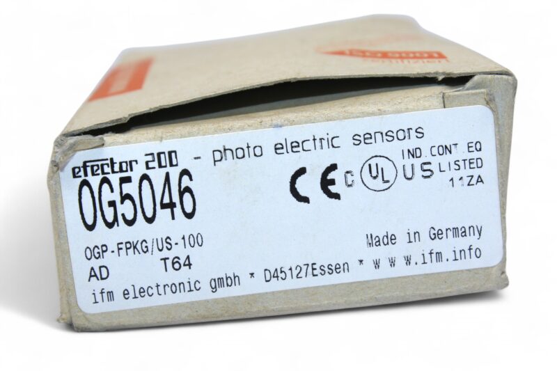 IFM OG5046 RETRO-REFLECTIVE SENSOR OGP-FPKG/B1/US-100 - Image 7