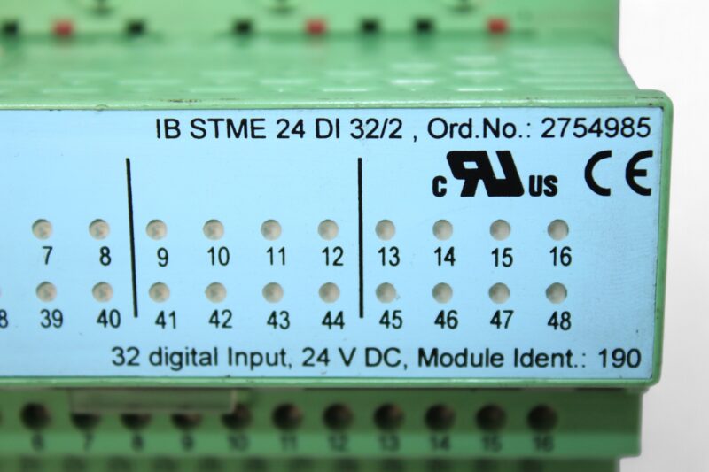 PHOENIX CONTACT IB STME 24 DI32/2 ELECTRONICS MODULE 2754985 - Image 2