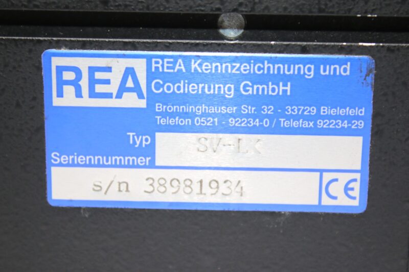REA ELEKTRONIK SG-LK 1K PRINT HEAD AND CONTROL (REA-JET) SV-LK - Image 3