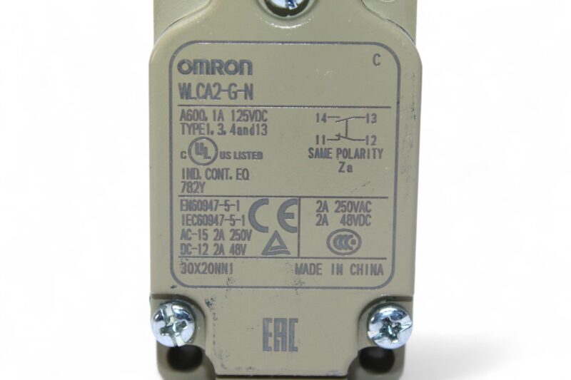 OMRON WLCA2-G-N LIMIT SWITCH - Image 2