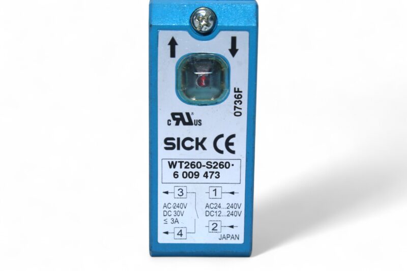 SICK WT260-S260 Photoelectric Proximity Sensor 6009473 - Image 2