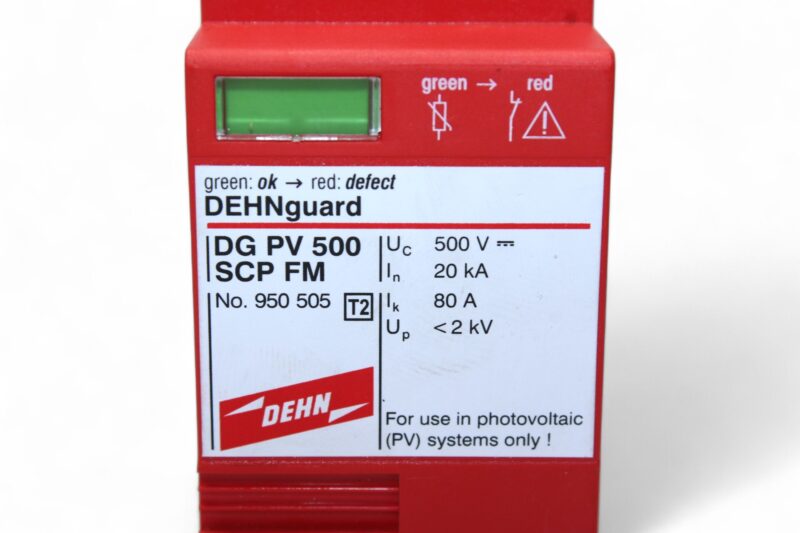 DEHN DG PV 500 SCP FM PROTECTION MODULE 950 505 - Image 2