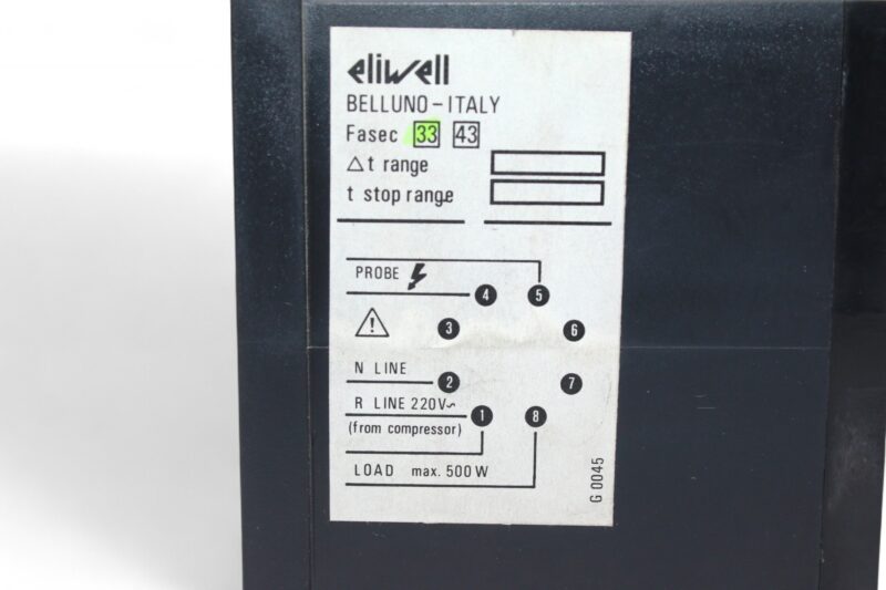 ELIWELL FASEC 33 Type PTC POWER SUPPLY FA53370000 - Image 2