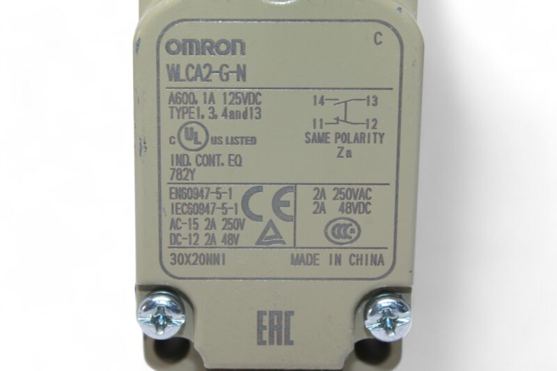 OMRON WLCA2-G-N LIMIT SWITCH - Image 2