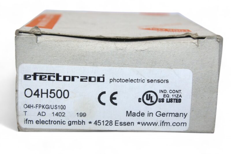 IFM O4H500 DIFFUSE REFLECTION SENSOR O4H-FPKG/US100 - Image 2