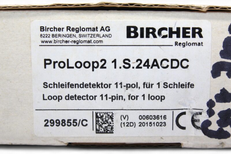 BIRCHER PROLOOP2 LOOP DETECTOR 1.S.24ACDC - Image 2