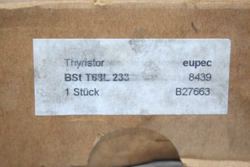EUPEC BST T68L 233 THYRISTOR - Image 2