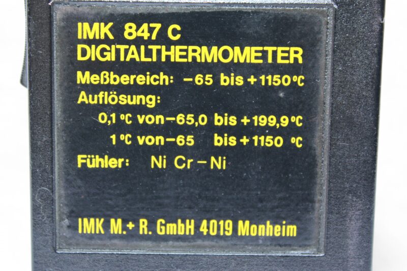 IMK 847 C DIGITAL THERMOMETER - Image 2