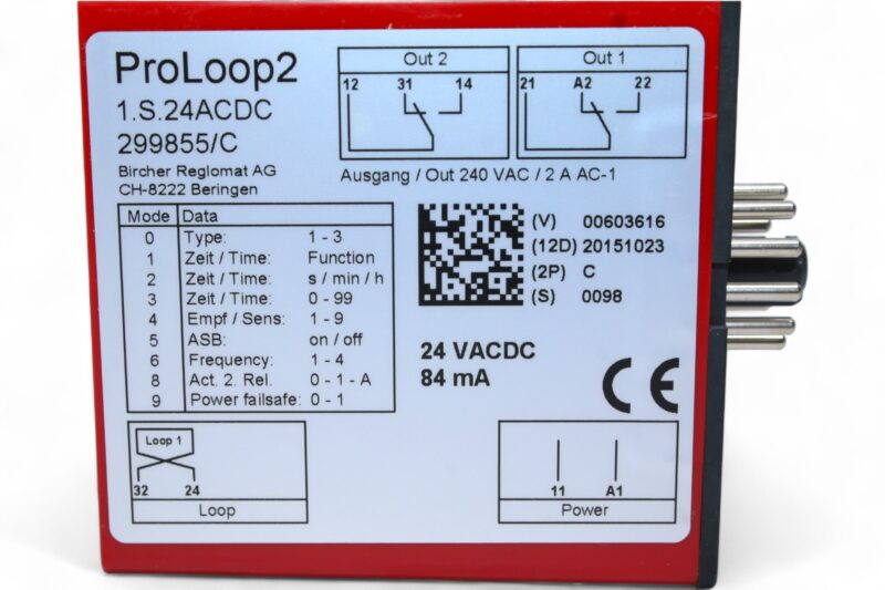 BIRCHER PROLOOP2 LOOP DETECTOR 1.S.24ACDC - Image 3