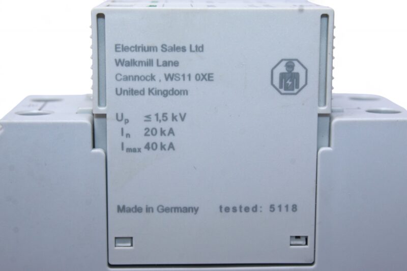 CRABTREE CSPD7462-1 SURGE PROTECTION 1-PHASE 4 WIRE - Image 3