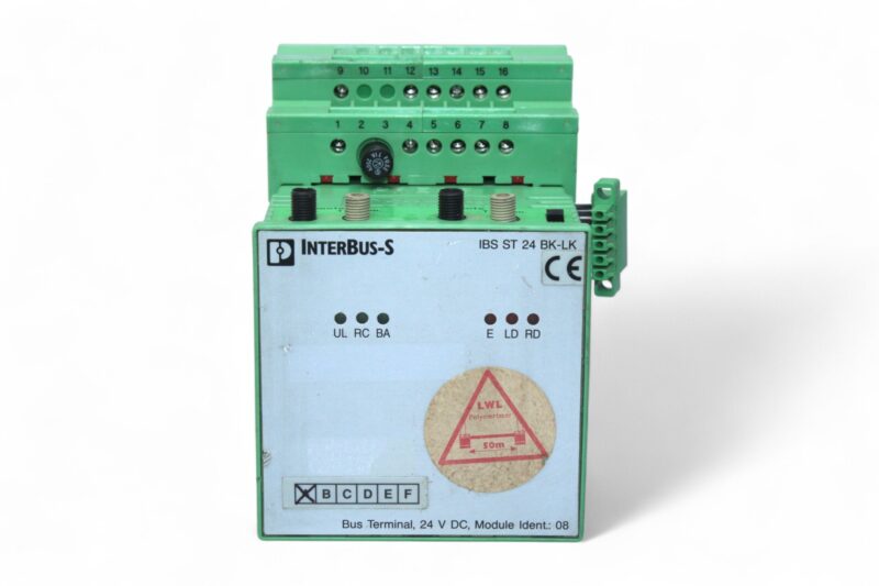 PHOENIX CONTACT IBS ST 24 BK-LK BUS COUPLER 2754435 - Image 3