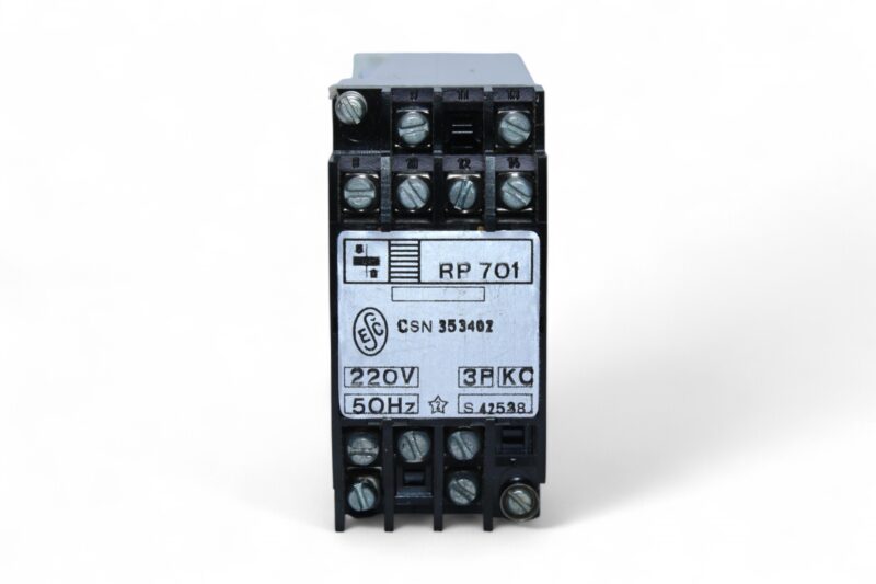 ZPA TRUTNOV CSN 35 3402 RELAY 220 V RP 701 - Image 4