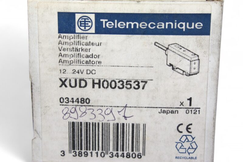 TELEMECANIQUE XUD H003537 PHOTOELECTRIC SENSOR – FIBER OPTIC AMPLIFIER - Image 2
