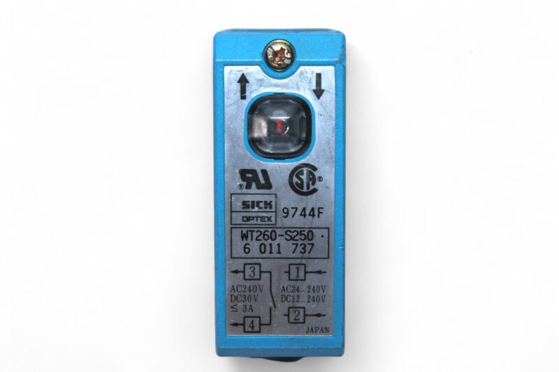 SICK WT260-S250 Photoelectric Proximity Sensor 6011737 - Image 2