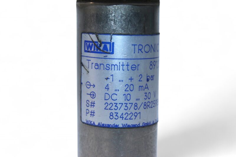 WIKA 891.13.500 TRONIC LINE PRESSURE TRANSDUCER 8342291 -1…2 bar - Image 2