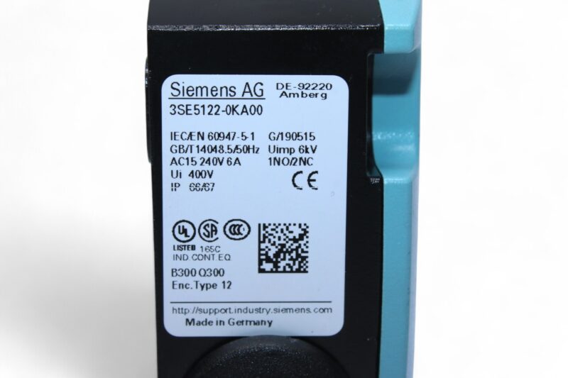 SIEMENS 3SE122-0KA00 POSITION SWITCH - Image 2