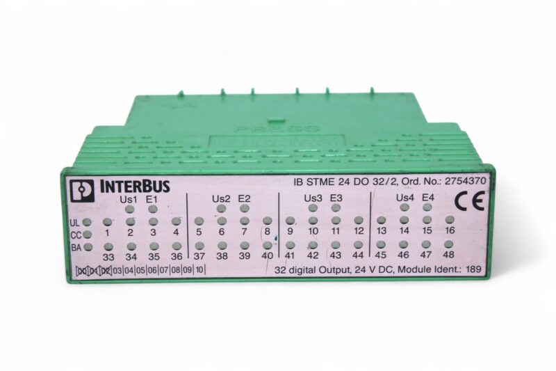 PHOENIX CONTACT IB STME 24 DO32/2 ELECTRONICS MODULE 2754370 - Image 3