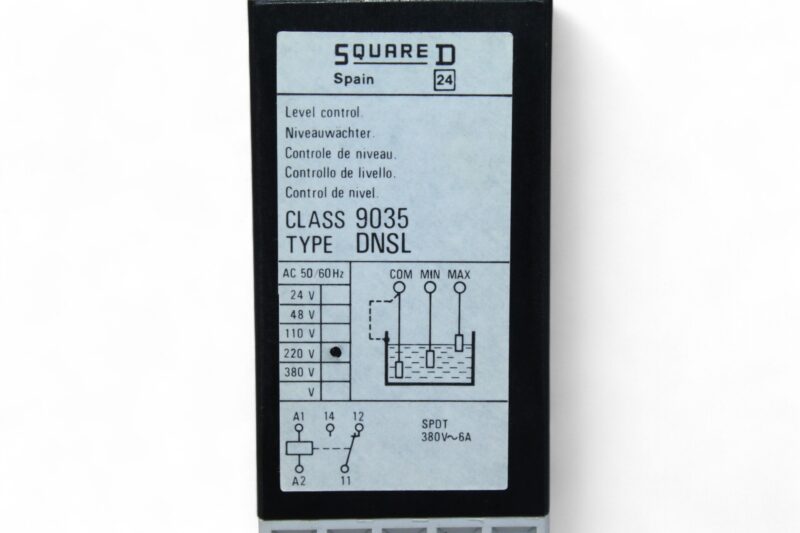SQUARE D 9035 DNSL LEVEL CONTROL (220V) - Image 2