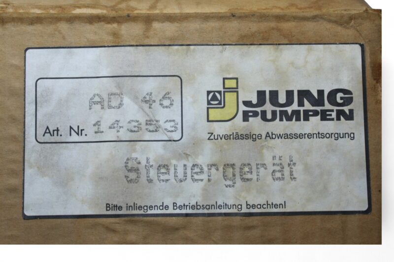 JUNG PUMPEN AD 46 CONTROL UNIT - Image 2