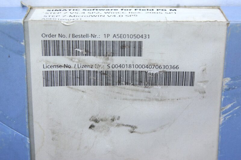 SIEMENS A5E01050431 Field PG M - Image 2
