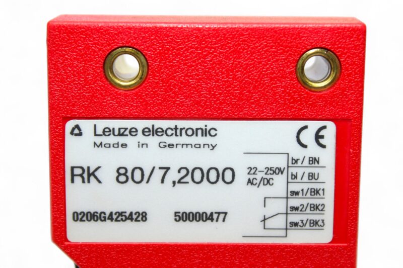 Leuze RK 80/7,2000 Retro-reflective photoelectric sensor 50000477 - Image 2